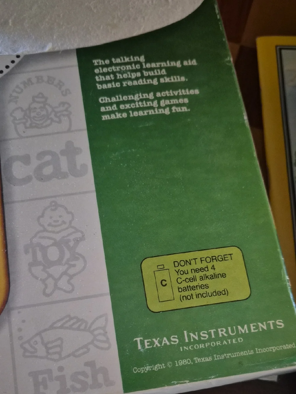 Speak and read texas instrument